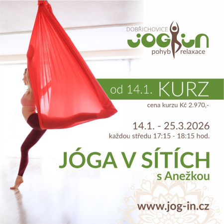 JÓGA V SÍTÍCH kurz LEDEN-BŘEZEN 2026